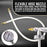 Air Rustproofing/Undercoating Gun Suction Feed with Gauge Included with 22" Multi-Directional Nozzle Wand Attachment - for Spraying Rust Proofing