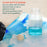 6-Pack Wool Daubers with Clear Plastic Bottles, 4 oz. (120 ml) - Safety Lids, Applicator Ball Brushes for Leather Dye, Dyeing, Painting, Gluing, DIY