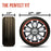 Set of 4 - Waterproof Aluminum Film Tire Protector with Cotton Lining & Straps , fits tire diameters 27" to 29"