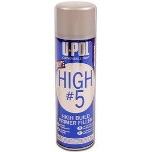 High#5 Super High Build Primer, Low VOC, White, Aerosol