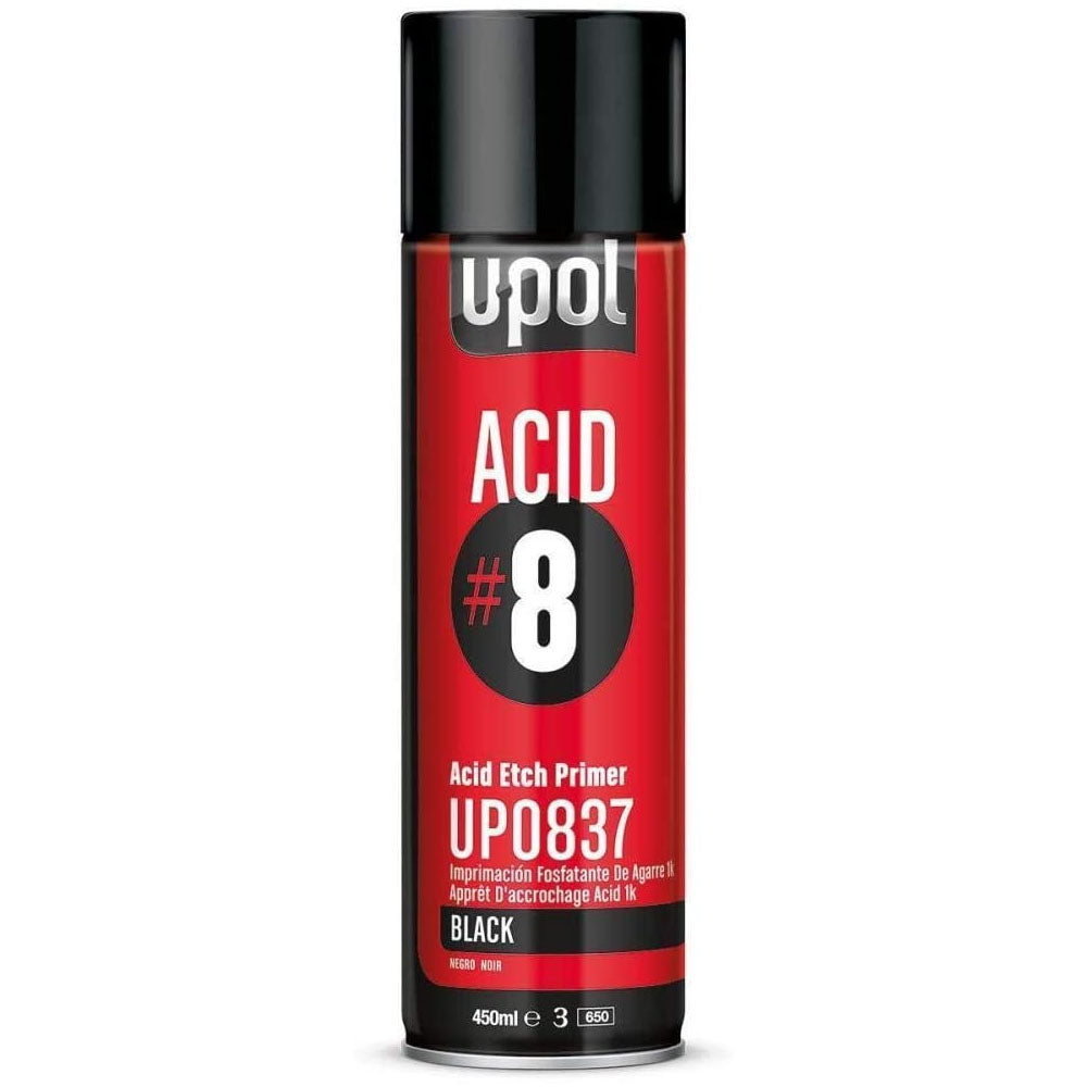 U-POL Acid #8 Black Etch Primer Aerosol