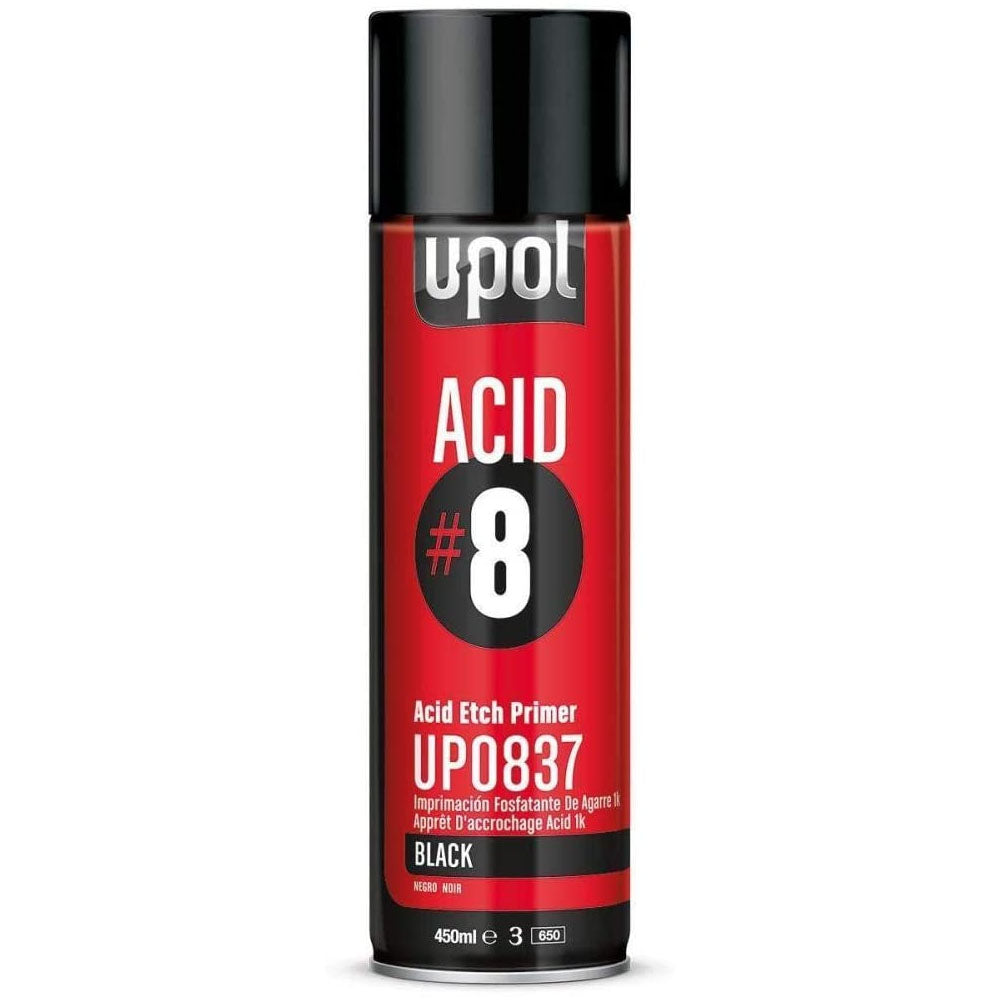 U-POL Acid #8 Black Etch Primer Aerosol