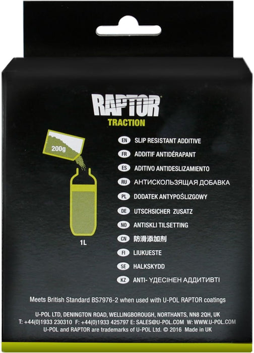 U-POL Raptor Traction Raptor Slip Resistant Additive - 200g Bag