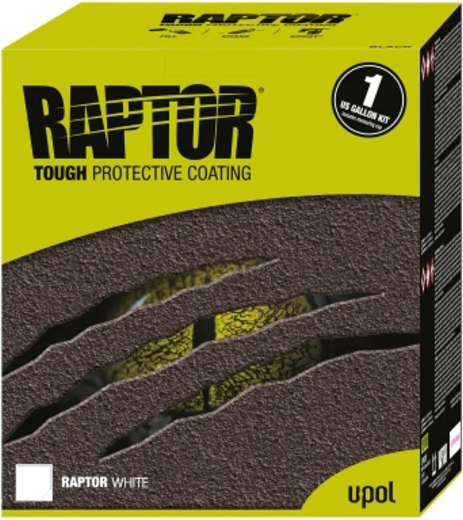 RAPTOR LINER ホワイト　4本セット Raptor Liner White Standard 4L Pack — TCP Global