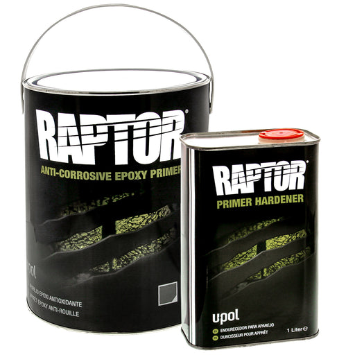U-POL Raptor 4:1 Anti-Corrosive Epoxy Primer 5L Kit