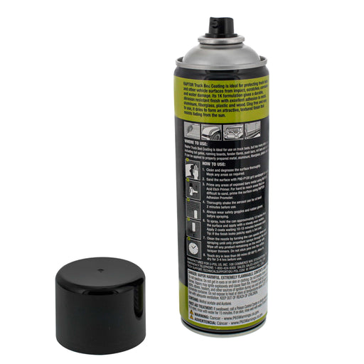 Raptor Black Truck Bed Coating 14.3 Ounce Aerosol Can (Pack of 3)
