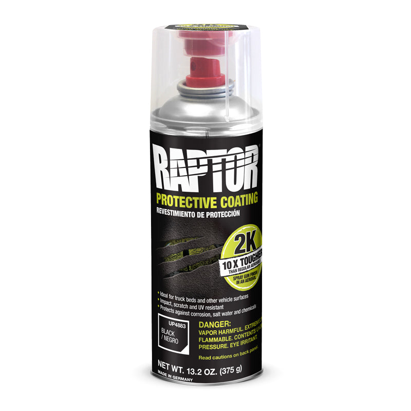 Raptor 2K Black Bedliner, 13.2 Oz. Aerosol — TCP Global