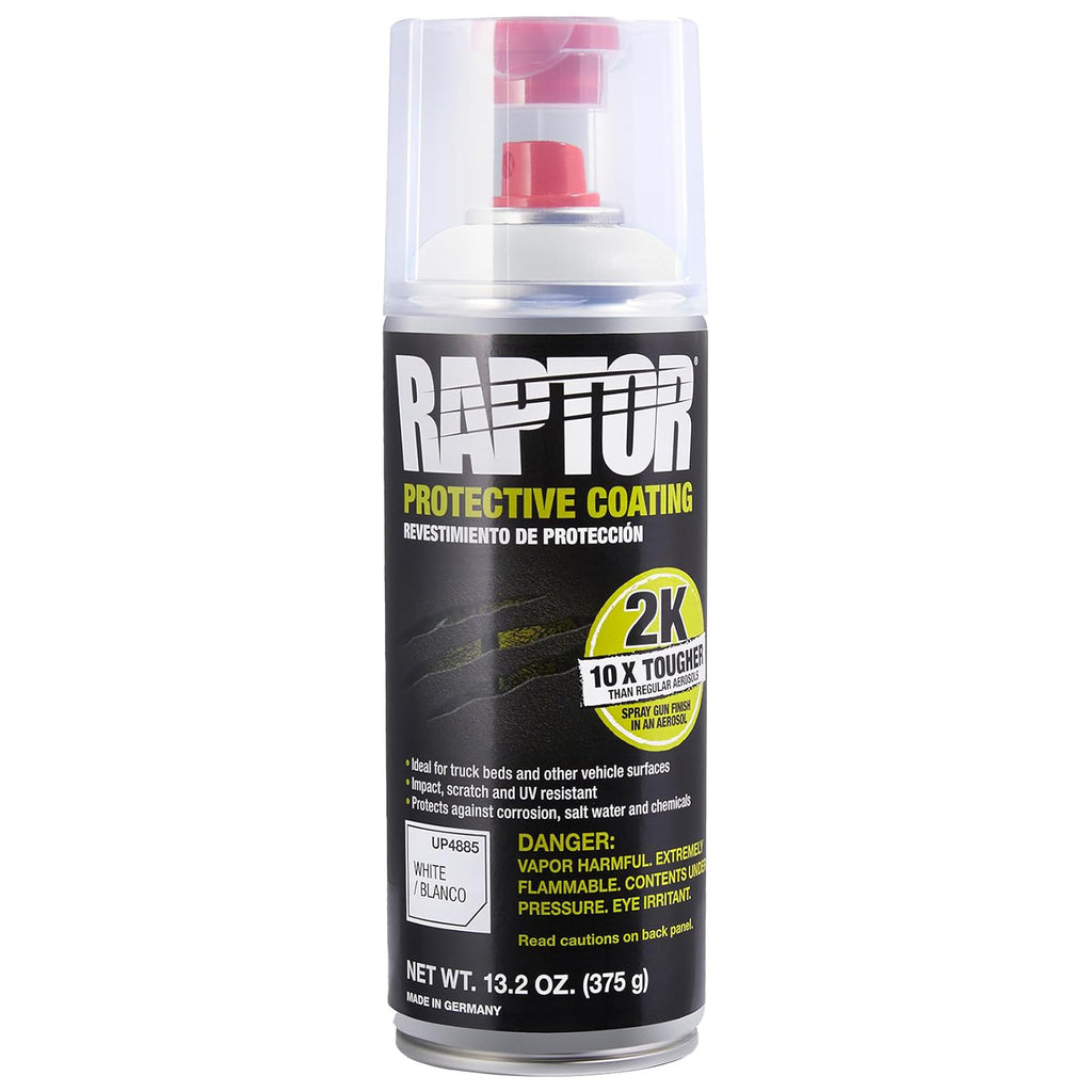 Raptor 2K White Bedliner, 13.2 Oz. Aerosol — TCP Global