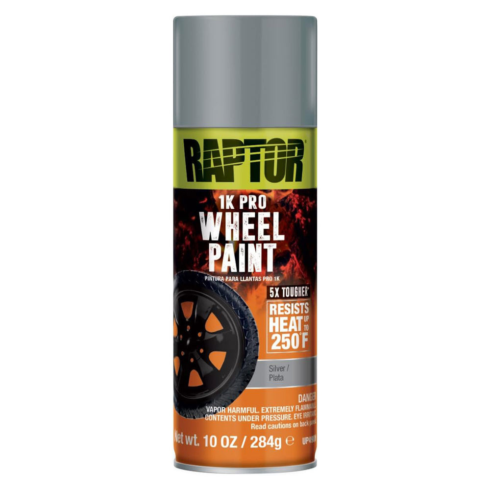 Wheel Paint Spray, Repair & Extend Wheels, Professional Grade & Extra Tough, Silver
