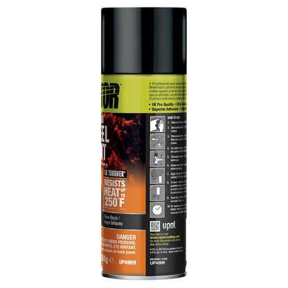 1K Wheel Paint, Wheel Rim Touch Up Spray Paint, Professional Grade, Easy-To-Use, Gloss Black