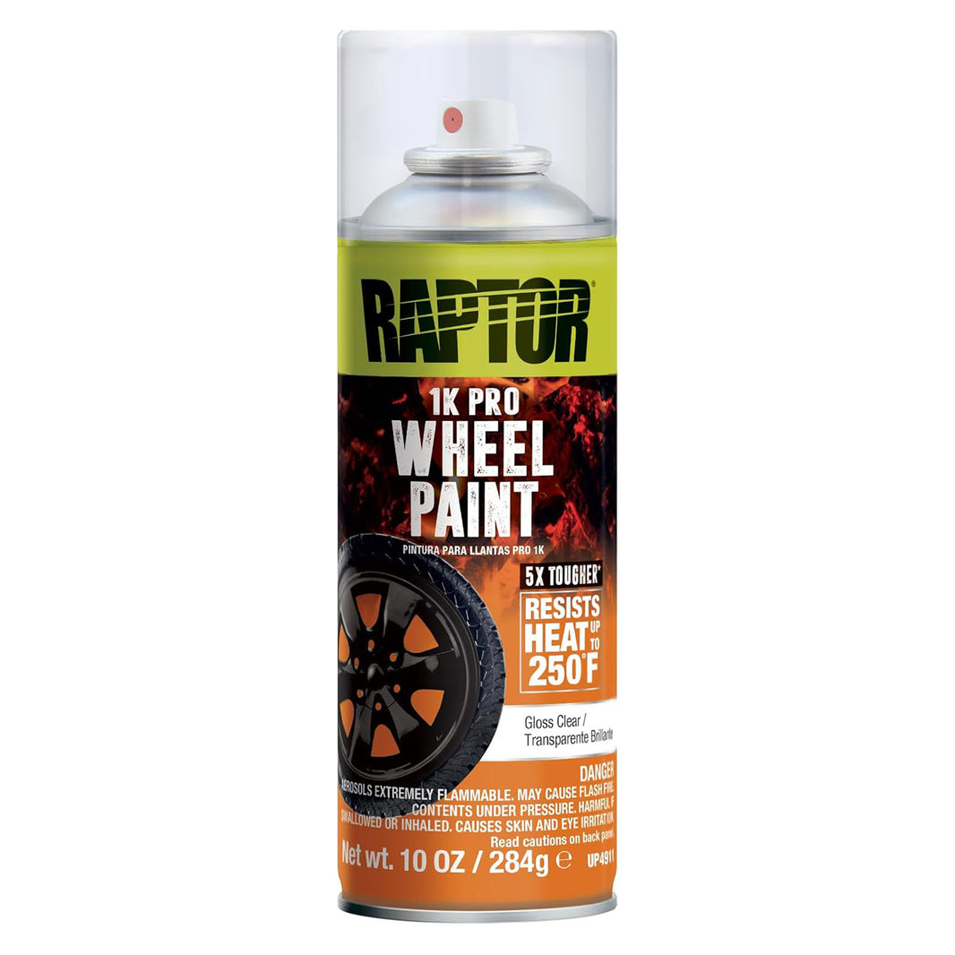 1K Wheel Paint, Wheel Rim Touch Up Spray Paint, Professional Grade, Easy-To-Use, Clearcoat