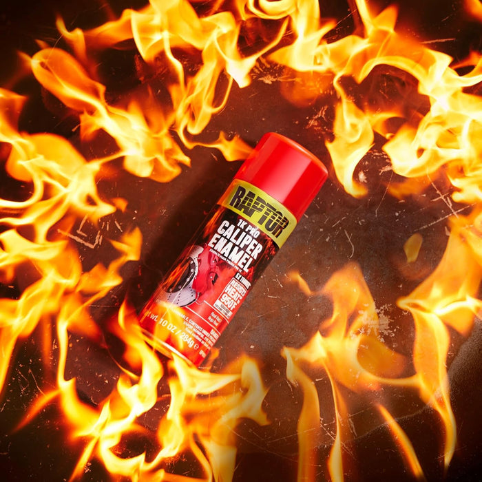 Caliper Enamel Spray, Professional Grade, Extra Tough, High Gloss Finish, Real Red