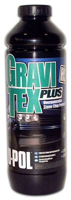 Gravitex Plus HS Stone Chip Protector, Black, 1 Liter Bottle