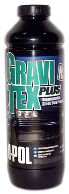 Gravitex Plus HS Stone Chip Protector, White, 1 Liter Bottle