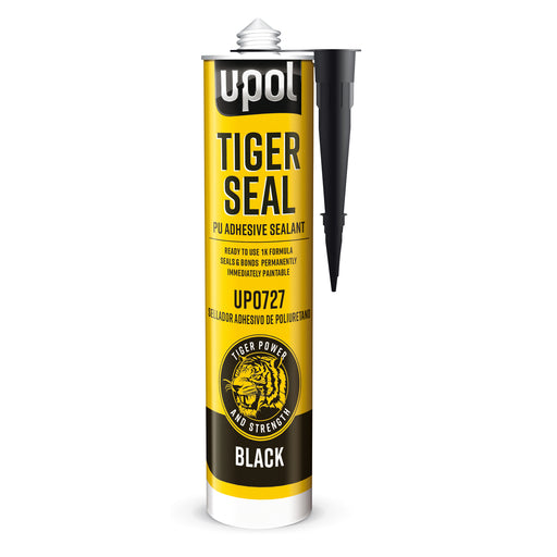 Tiger Seal PU Adhesive & Sealant, Black, 310ml Cartridge