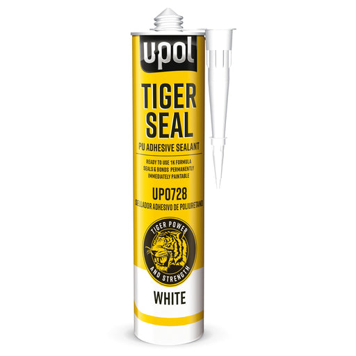 Tiger Seal PU Adhesive & Sealant, White, 310ml Cartridge