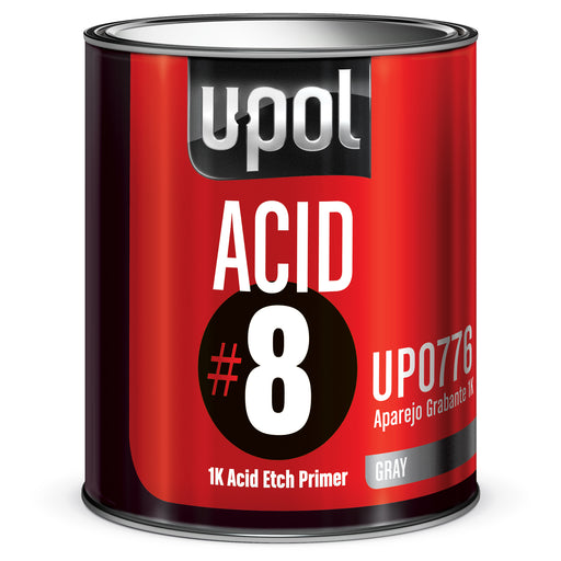 Acid#8 - Etch Primer M.I.R. Compliant, Gray, 1 Liter