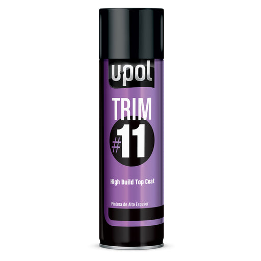 Satin Black Trim#11 OEM Style High Build Top Coat, Aerosol