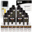 GM White - U-POL Urethane Roll-On Truck Bed Liner Kit with included Roller, Tray & Brush, 8 Quarts