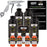 Safety Orange - U-POL Urethane Spray-On Truck Bed Liner Kit with included Spray Gun, 4 Quarts