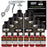 Blood Red - U-POL Urethane Spray-On Truck Bed Liner Kit with included Spray Gun, 8 Quarts
