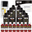 Blood Red - U-POL Urethane Roll-On Truck Bed Liner Kit with included Roller, Tray & Brush, 8 Quarts