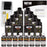 Charcoal Metallic - U-POL Urethane Roll-On Truck Bed Liner Kit with included Roller, Tray & Brush, 8 Quarts