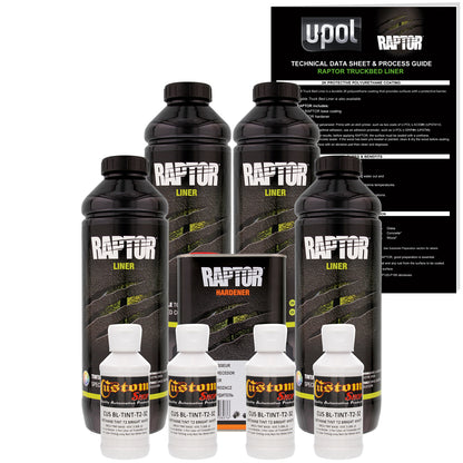Bright White - U-POL Urethane Spray-On Truck Bed Liner & Texture Coating, 4 Quarts