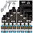 Blue Metallic - U-POL Urethane Spray-On Truck Bed Liner Kit with included Spray Gun, 8 Quarts
