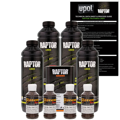 Dakota Brown - U-POL Urethane Spray-On Truck Bed Liner & Texture Coating, 4 Quarts