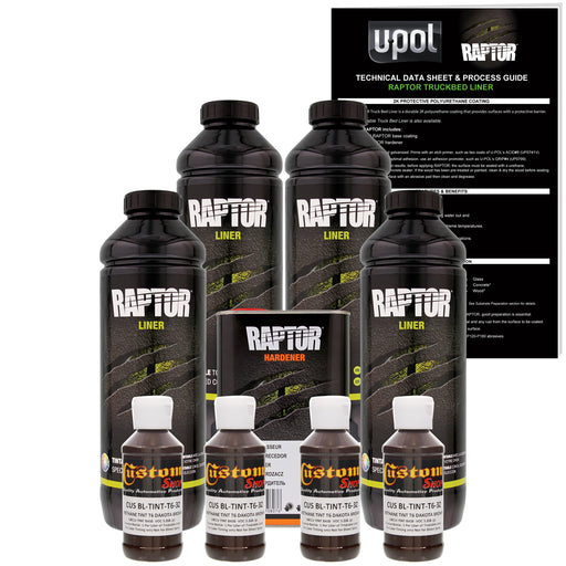 Dakota Brown - U-POL Urethane Spray-On Truck Bed Liner & Texture Coating, 4 Liters