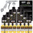 Safety Yellow - U-POL Urethane Spray-On Truck Bed Liner Kit with included Spray Gun, 8 Quarts
