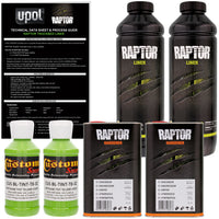 Lime Green - U-POL Urethane Spray-On Truck Bed Liner & Texture Coating, 2 Quarts