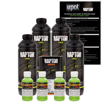 Lime Green - U-POL Urethane Spray-On Truck Bed Liner & Texture Coating, 4 Quarts