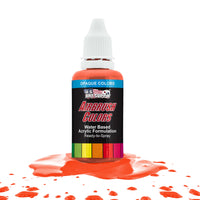 Orange, Opaque Acrylic Airbrush Paint, 1 oz. Ready to Spray