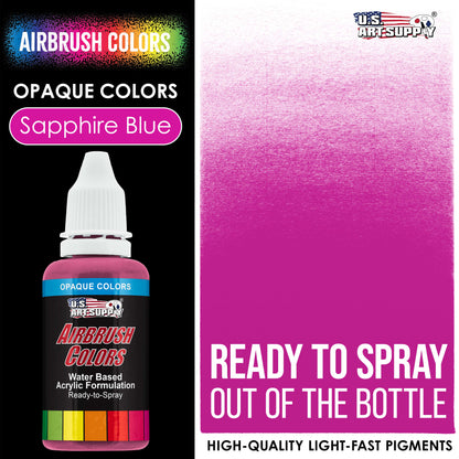 Hot Pink, Opaque Acrylic Airbrush Paint, 1 oz. Ready to Spray