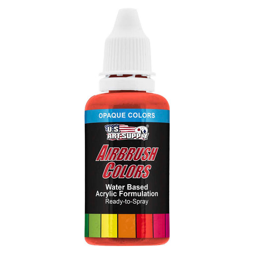 Vermillion Red, Opaque Acrylic Airbrush Paint, 1 oz.