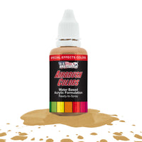 Gold Pearl, Pearlized Special Effects Acrylic Airbrush Paint, 1 oz. Ready to Spray