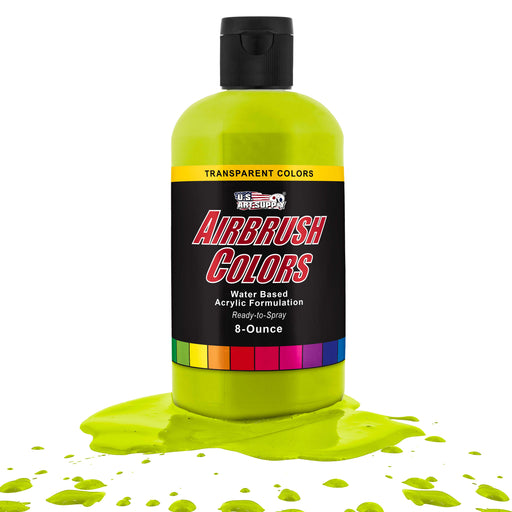 Chartruese, Transparent Acrylic Airbrush Paint, 8 oz.