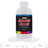 Clear Gloss Acrylic Airbrush Paint Top Coat, 8 oz.