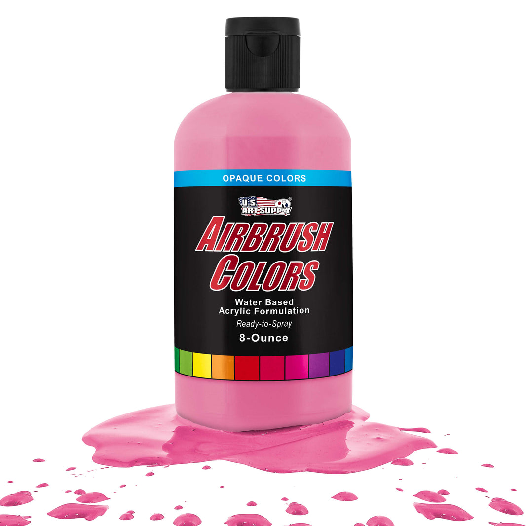 Pure Pink, Opaque Acrylic Airbrush Paint, 8 oz. Ready to Spray