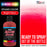 Bright Red, Opaque Acrylic Airbrush Paint, 8 oz.