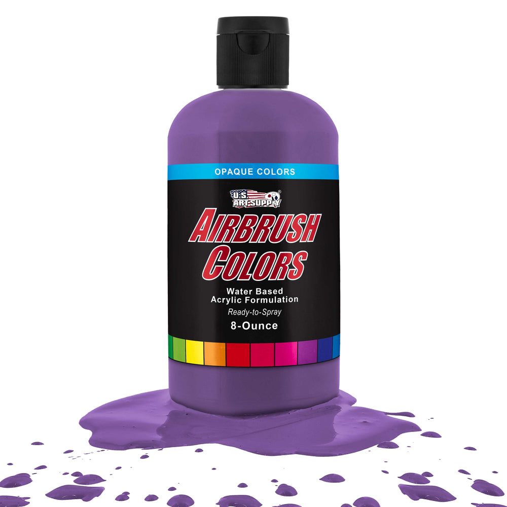 Deep Purple, Opaque Acrylic Airbrush Paint, 8 oz.