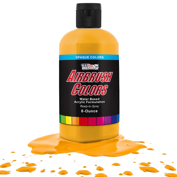 Canary Yellow, Opaque Acrylic Airbrush Paint, 8 oz.