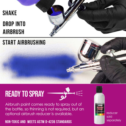 Magenta, Opaque Acrylic Airbrush Paint, 8 oz. Ready to Spray