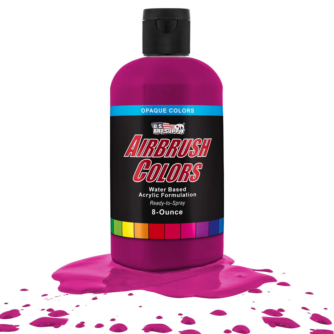 Magenta, Opaque Acrylic Airbrush Paint, 8 oz. Ready to Spray