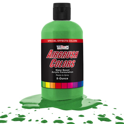Green Pearl, Pearlized Acrylic Special Effects Airbrush Paint, 8 oz. Ready to Spray