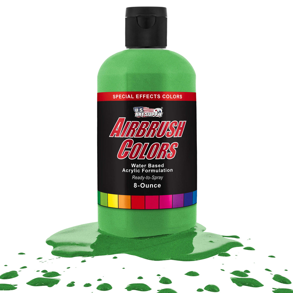 Green Pearl, Pearlized Special Effects Acrylic Airbrush Paint, 8 oz.