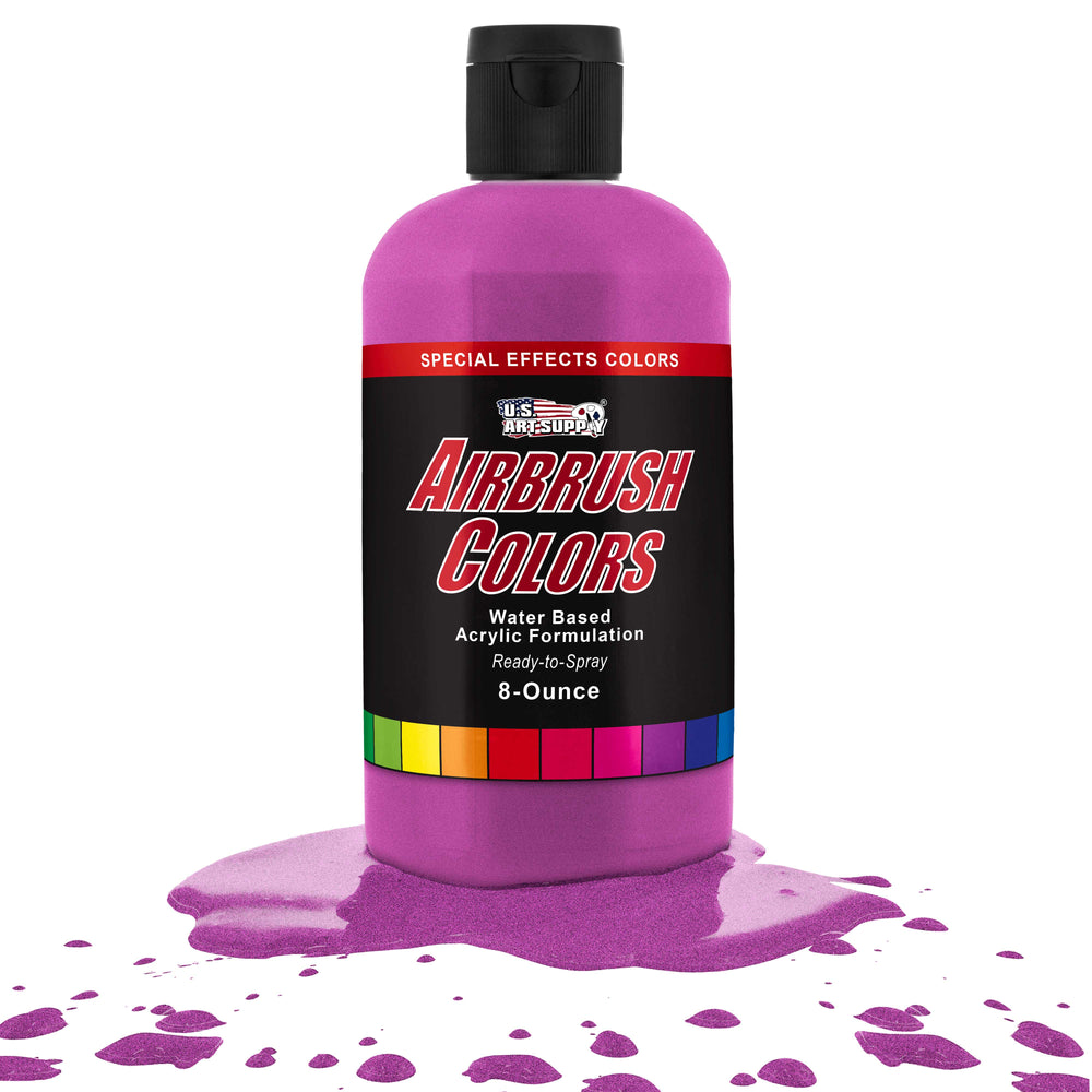 Magenta Pearl, Pearlized Special Effects Acrylic Airbrush Paint, 8 oz.