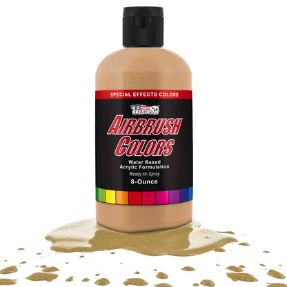 Gold Pearl, Pearlized Acrylic Special Effects Airbrush Paint, 8 oz. Ready to Spray